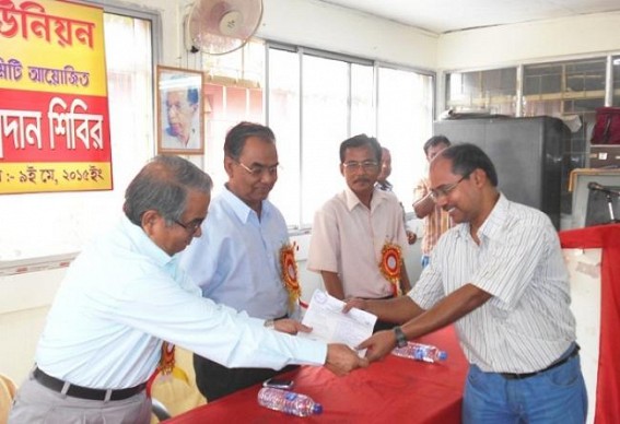 Tripura Power Employees Union organizes Marriage Registration Camp